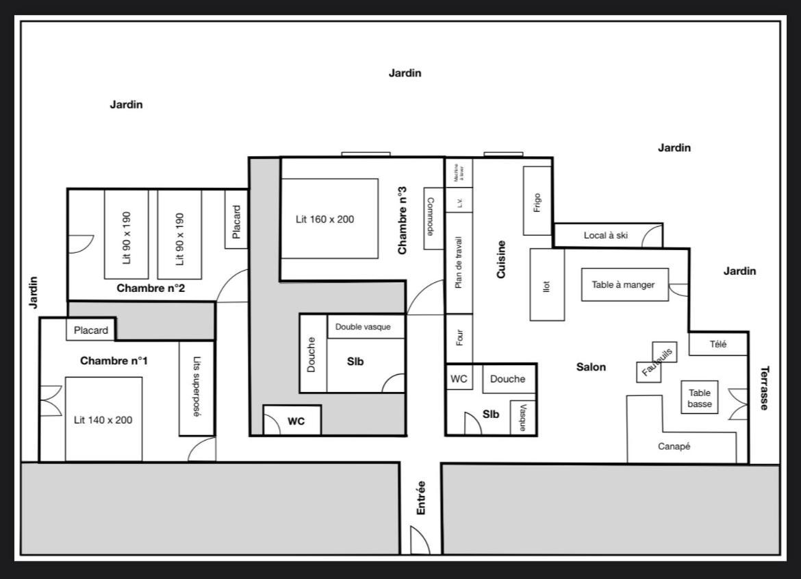Appartement Tetra Bourg-Saint-Maurice Extérieur photo
